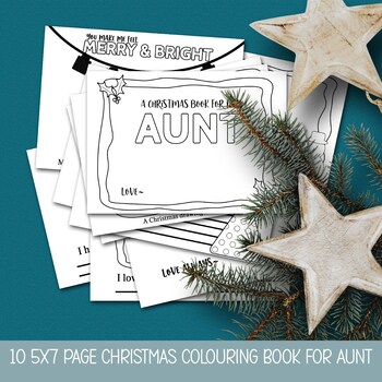 Personalized Christmas Coloring & Activity Books