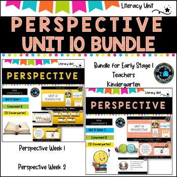 Preview of PERSPECTIVE UNIT 10 ES1 bundle, NSW DET English Component B FINAL UNIT