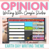 Opinion Writing Earth Day Activity | Digital Google Slides