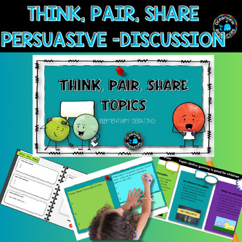 Preview of PERSUASIVE WRITING-DEBATE PACK -Middle grades 