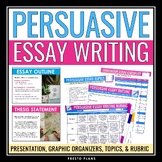 Persuasive Essay Writing - Presentation, Outline, and Topi