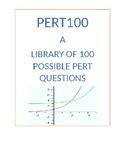 PERT 100: A LIBRARY OF 100 PERT TYPE MATH QUESTIONS