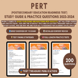 PERT Exam Study Guide 2023-24: Comprehensive Printable PDF