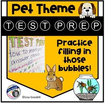 Preview of Test Prep Anchor Chart Lesson KINDER, SPECIAL ED