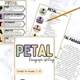 PETAL Paragraph Pack - Grades 7 - 10