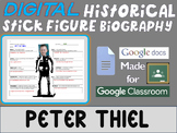 PETER THIEL Digital Historical Stick Figure Biography (MINI BIOS)