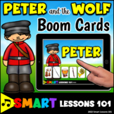 PETER and the WOLF BOOM CARDS Game Music Game Music Activity