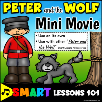 Preview of PETER and the WOLF MINI MOVIE Classical Music Story by Sergei Prokofiev