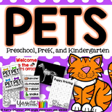 PETS!  A complete unit for Preschool, PreK, and Kindergarten