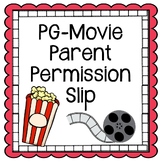 PG Movie Parent Permission Slip