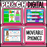 PH and GH Moveable Phonics | Google Classroom Digital Digraphs
