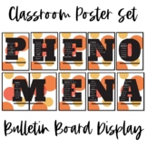 PHENOMENA Poster Set - Science Classroom Decor