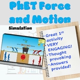 PHET Simulation Forces and Motion Interactive lab