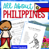 PHILIPPINES Country Study with Map, Booklet and Activities