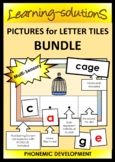 PHONEMIC AWARENESS - PICTURES for Letter Tiles BUNDLE - Fo