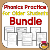 Preview of PHONICS BUNDLE 2 Phonics and Fluency Practice For Older Students