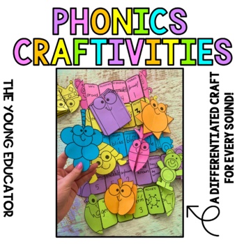 Preview of PHONICS CRAFTIVITY PACK *SCIENCE OF READING*