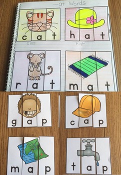 phonics cvc word puzzles by teach to tell teachers pay