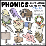 Phonics Clip Art Silent Letters Images Color Black White