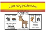 PHONICS - DONKEY CARD GAME - Phase 5 Complex Vowels (ough,