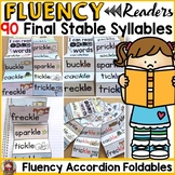 PHONICS: FINAL STABLE SYLLABLES FLUENCY READERS