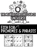 PHONICS FUN! Fish For Phonemes and Phrases Card Game (Go Fish)