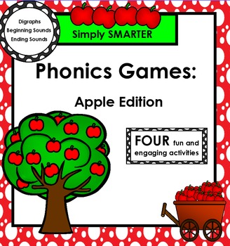 Preview of SMARTBOARD PHONICS GAMES:  Apple Edition