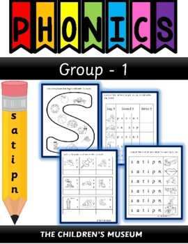 PHONICS - GROUP 1 (s, a, t, i, p, n)