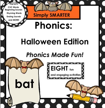 Preview of PHONICS:  Halloween Edition