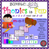 (3A-E) PHONICS IS FUN f l o u b giant girl (BUNDLE) DISTAN