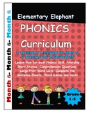 PHONICS-MONTH 6--Elementary Elephant Curriculum-Interventi