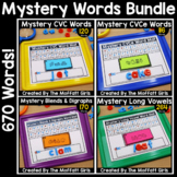 PHONICS Mystery Words BUNDLE