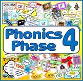 PHONICS PHASE 4 TEACHING RESOURCES LETTERS SOUNDS Key stage 1-2