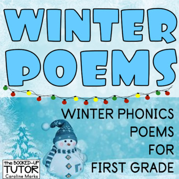 Winter Phonics Poems by Catch-Up Learning | Teachers Pay Teachers