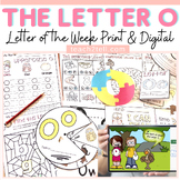 Letter of the Week Activities Letter of the Week O Print &