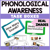 PHONOLOGICAL AWARENESS Task Boxes Real Images {set one}
