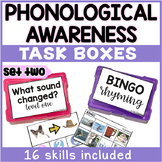 PHONOLOGICAL AWARENESS Task Boxes Real Images {set two}