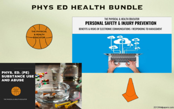Preview of PHYS ED BUNDLE-SUBSTANCE USE & ABUSE / ONLINE SAFETY & CYBER BULLYING