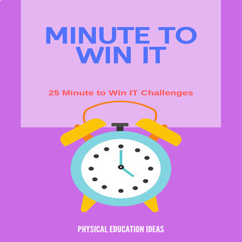 Preview of P.E. Minute to Win it Games