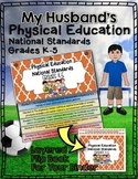 PHYSICAL EDUCATION NATIONAL STANDARDS BINDER FLIP BOOK: GR