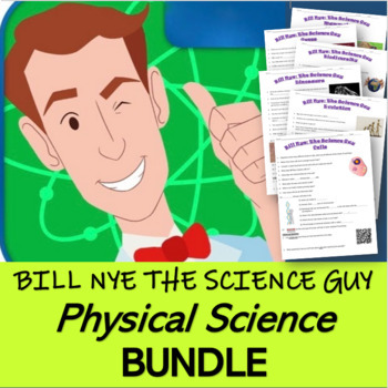 Preview of Bill Nye the Science Guy: Physical Science BUNDLE | 28 Video Worksheets