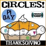 PI DAY Pie PUZZLE Circles - Vocabulary, Area, Circumferenc