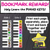 PIANO KEY BOOKMARK Rewards for Beginners