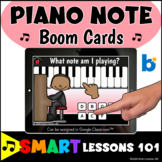 PIANO NOTES BOOM CARDS™ Music Note Game Piano Music Activi