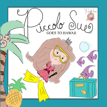 Preview of PICCOLO SUE GOES TO HAWAII Summer Book Video