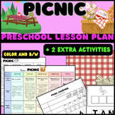 PICNIC - Preschool Weekly Lesson Plan
