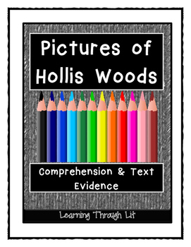 Preview of PICTURES OF HOLLIS WOODS Comprehension  (Answer Key Included)