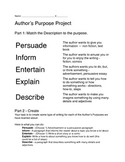 PIEED Author's Purpose Project