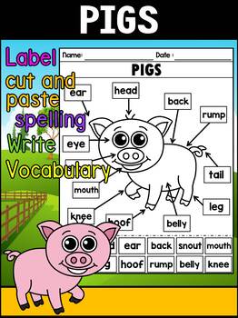 Preview of PIGS - Unit Study and Story Helpers