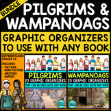 PILGRIMS AND WAMPANOAGS graphic organizer activities for a